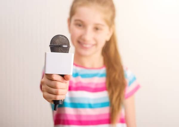 Kinder Mikrofon mit Aufnahmefunktion