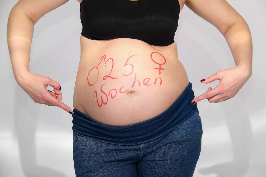 25. Schwangerschaftswoche