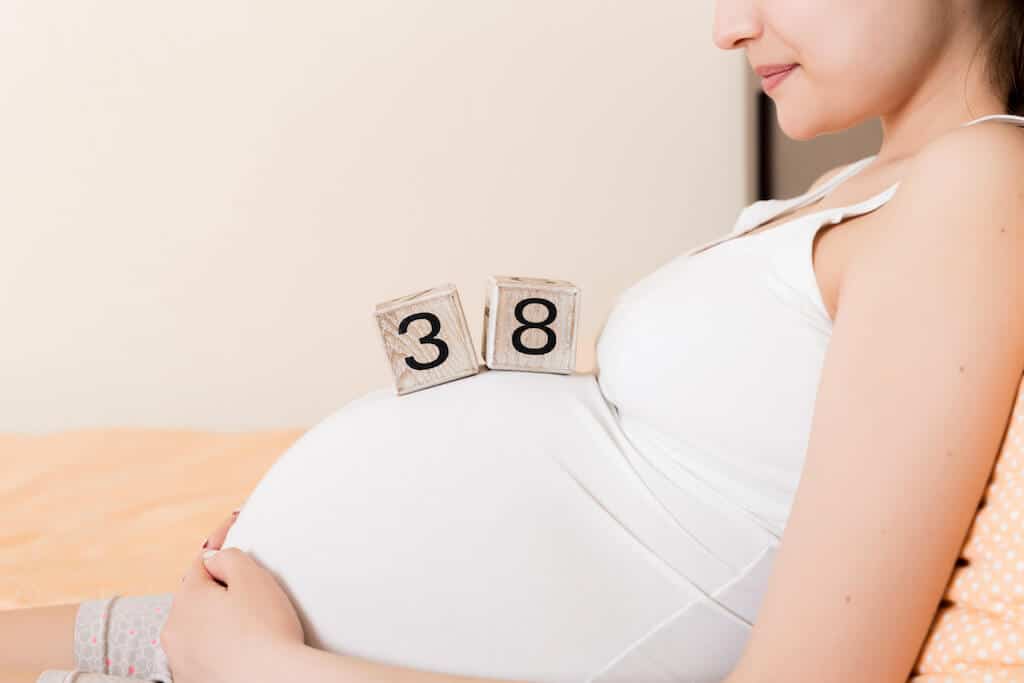 38. Schwangerschaftswoche